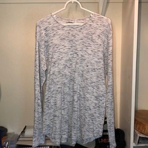 Carbon White Long Sleeve Tee